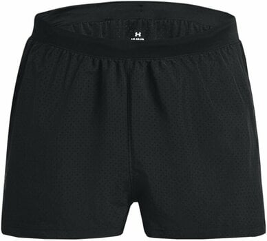 Pantalones cortos para correr Under Armour Men's UA Launch Split Performance Short Black/Reflective XL Pantalones cortos para correr - 1