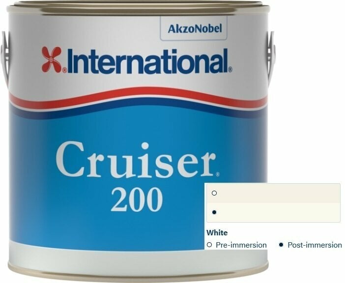 Antifouling Paint International Cruiser 200 White 750ml