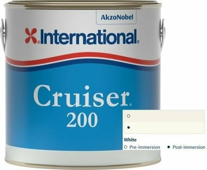 Antifouling Farbe International Cruiser 200 White 750ml - 1