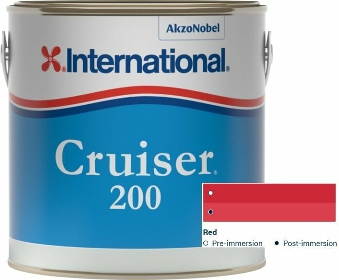 International Cruiser 200 Antifouling matrice Red