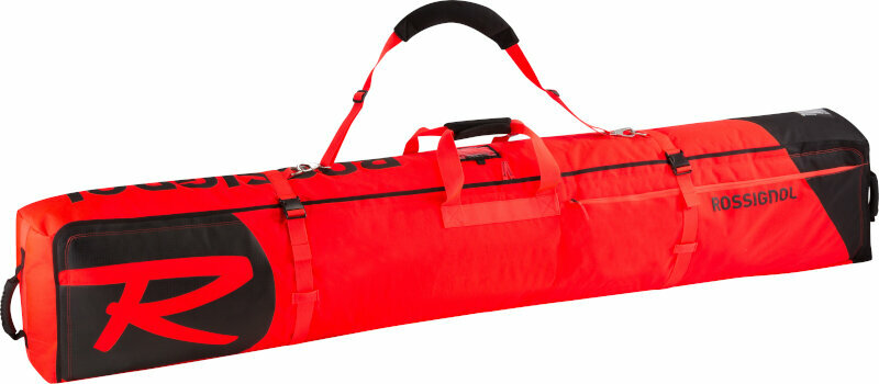 Ski Bag Rossignol Hero Ski Wheeled 2/3P 200 cm 20/21 Red/Black 200 cm