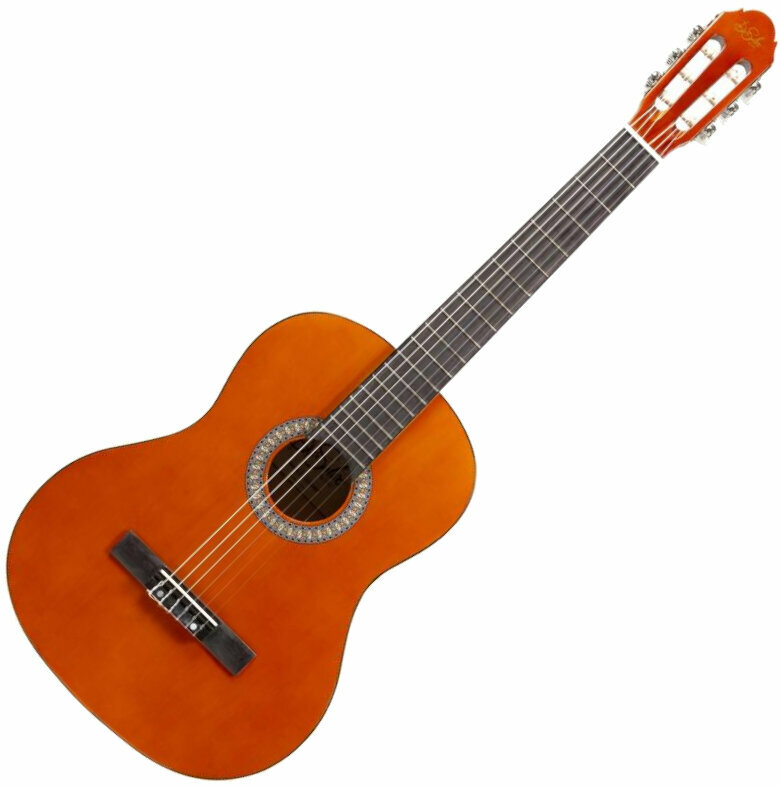 Klassieke gitaar De Salvo CG44NT 4/4 Top Amber
