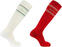 Socken Salomon 368 Knee 2-Pack White/Cherry Tomato XL Socken