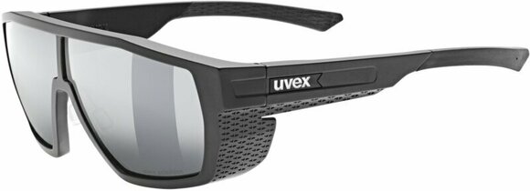 Outdoor Sunglasses UVEX MTN Style P Black Matt/Polarvision Mirror Silver Outdoor Sunglasses - 1