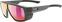 Solglasögon för friluftsliv UVEX MTN Style P Black/Grey Matt/Polarvision Mirror Red Solglasögon för friluftsliv