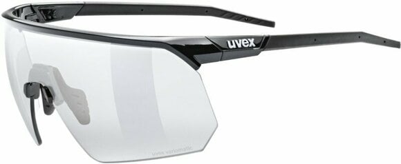 Cycling Glasses UVEX Pace One V Black Matt/Variomatic Litemirror Silver Cycling Glasses - 1