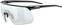 Kerékpáros szemüveg UVEX Pace One V Black Matt/Variomatic Litemirror Silver Kerékpáros szemüveg