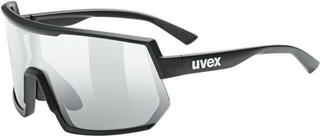 Fahrradbrille UVEX Sportstyle 235 V Black Matt/Red/Variomatic Smoke Fahrradbrille