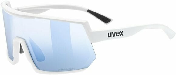Cycling Glasses UVEX Sportstyle 235 V White/Variomatic Smoke Cycling Glasses - 1