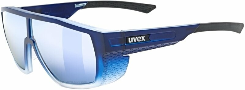 Óculos de sol para exterior UVEX MTN Style CV Blue Matt/Fade/Colorvision Mirror Blue Óculos de sol para exterior