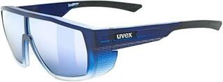 Óculos de sol para exterior UVEX MTN Style CV Blue Matt/Fade/Colorvision Mirror Blue Óculos de sol para exterior