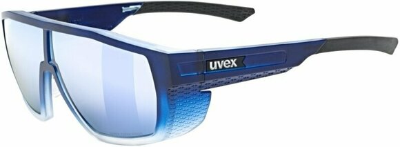 Outdoor Sunglasses UVEX MTN Style CV Blue Matt/Fade/Colorvision Mirror Blue Outdoor Sunglasses - 1