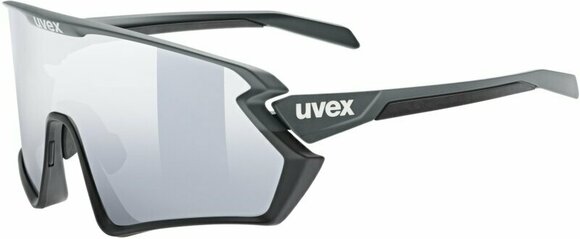 Cykelglasögon UVEX Sportstyle 231 2.0 Grey/Black Matt/Mirror Silver Cykelglasögon - 1