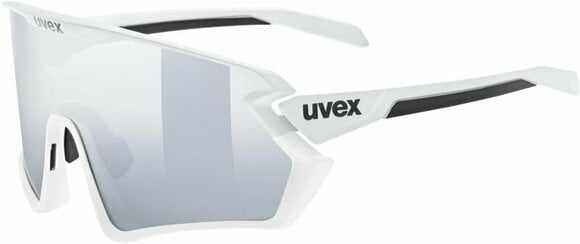 Cycling Glasses UVEX Sportstyle 231 2.0 Cloud/White Matt/Mirror Silver Cycling Glasses - 1