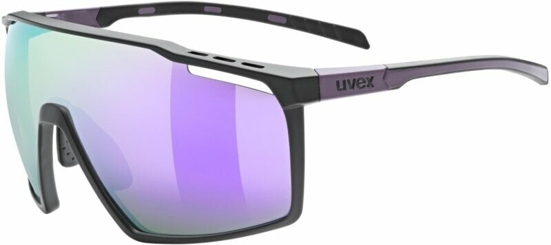 Cykelglasögon UVEX MTN Perform Black/Purple Matt/Mirror Purple Cykelglasögon