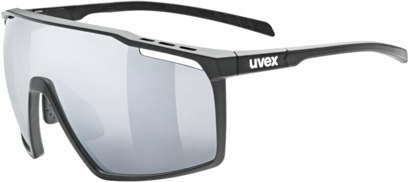 Óculos de ciclismo UVEX MTN Perform Black Matt/Mirror Silver Óculos de ciclismo
