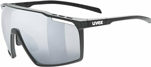 Cycling Glasses UVEX MTN Perform Black Matt/Mirror Silver Cycling Glasses - 1