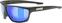 Sport Glasses UVEX Sportstyle 706 Black Matt/Mirror Blue