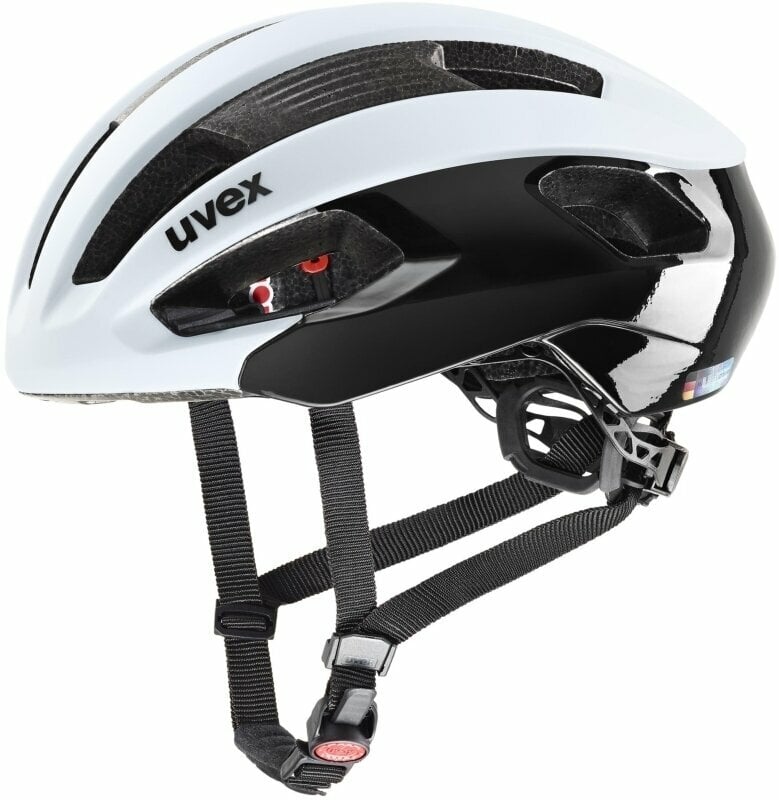Photos - Bike Helmet UVEX Rise CC Cloud/Black 52-56  S4100900715 