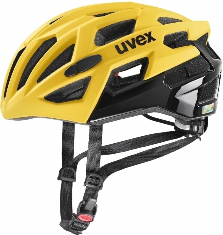 Фото - Шолом велосипедний UVEX Race 7 Sunbee/Black 51-55 Kask rowerowy Yellow S4109680715 