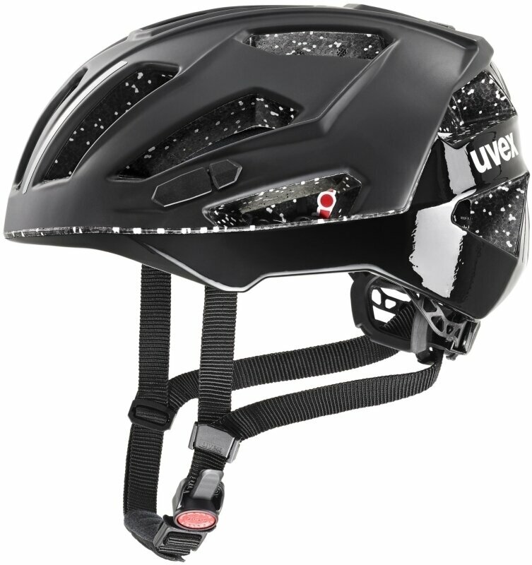 Photos - Bike Helmet UVEX Gravel X Black/Skyfall Matt 56-61  S4100440817 