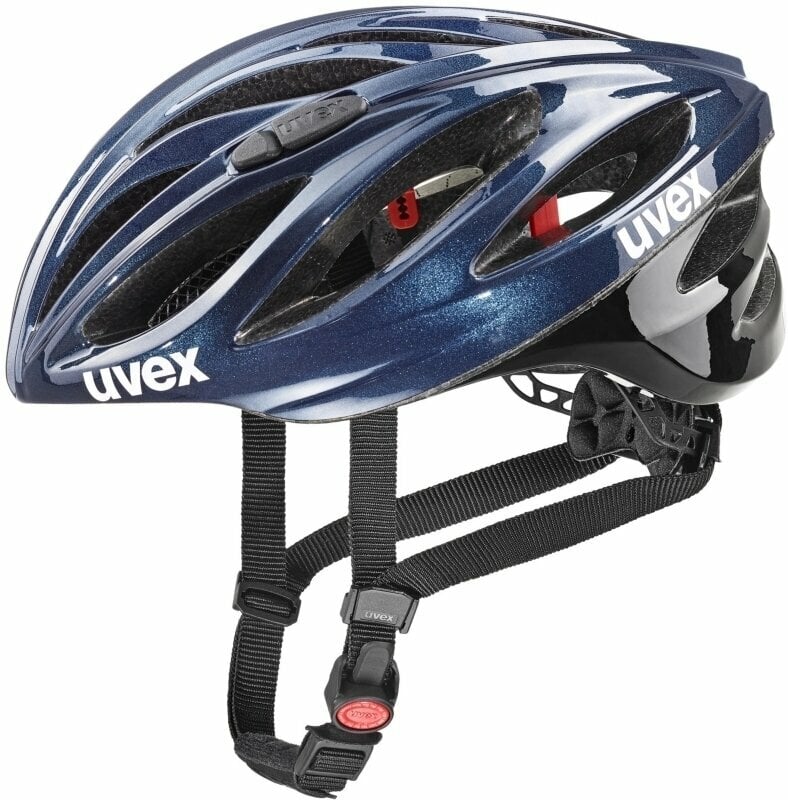 Cyklistická helma UVEX Boss Race Deep Space/Black 52-56 Cyklistická helma
