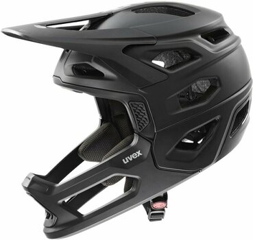 Kask rowerowy UVEX Revolt Black 56-61 Kask rowerowy - 1