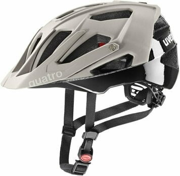 Bike Helmet UVEX Quatro CC Oak Brown/Black 52-57 Bike Helmet - 1