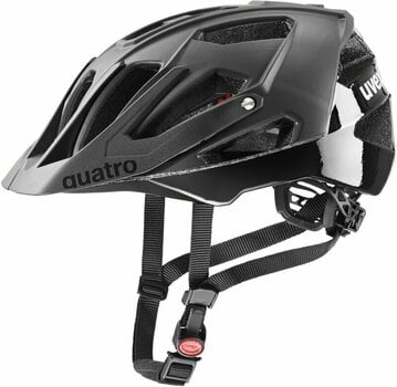 Bike Helmet UVEX Quatro CC All Black 52-57 Bike Helmet - 1