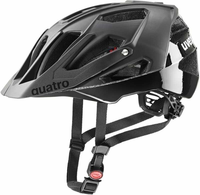 Bike Helmet UVEX Quatro CC All Black 56-61 Bike Helmet