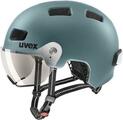 UVEX Rush Visor Deep Turquoise Matt 55-58 Bike Helmet