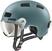 Bike Helmet UVEX Rush Visor Deep Turquoise Matt 58-61 Bike Helmet
