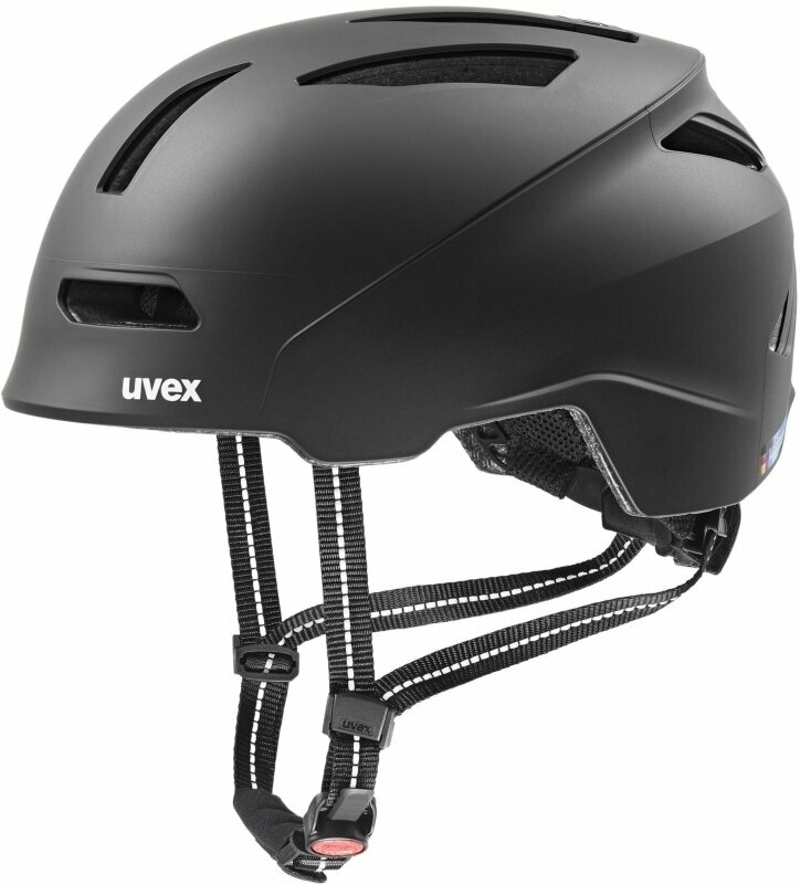 Bike Helmet UVEX Urban Planet Black Matt 54-58 Bike Helmet