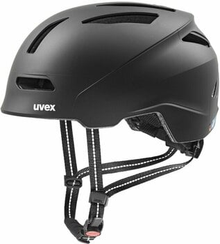 Bike Helmet UVEX Urban Planet Black Matt 54-58 Bike Helmet - 1