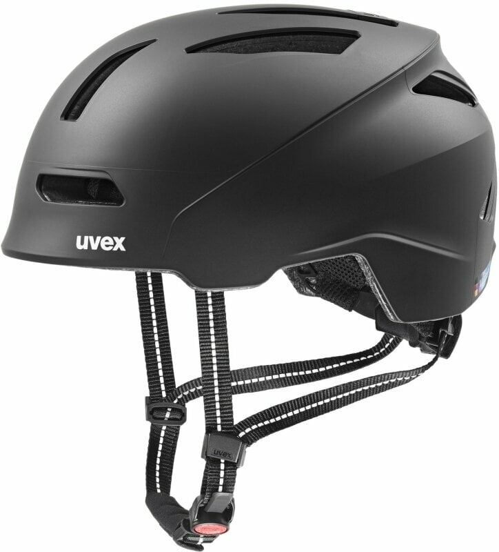 Cyklistická helma UVEX Urban Planet Black Matt 58-61 Cyklistická helma