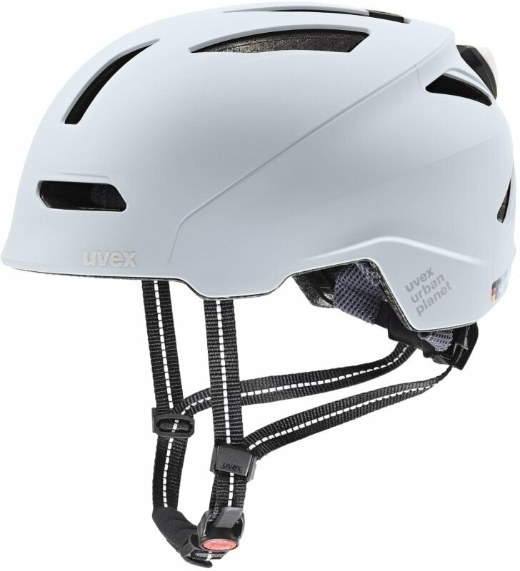 Cyklistická helma UVEX Urban Planet LED Cloud Matt 58-61 Cyklistická helma