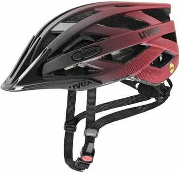 Cyklistická helma UVEX I-VO CC Black/Red 52-57 Cyklistická helma - 1