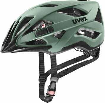 Bike Helmet UVEX Active CC Moss Green/Black 56-60 Bike Helmet - 1