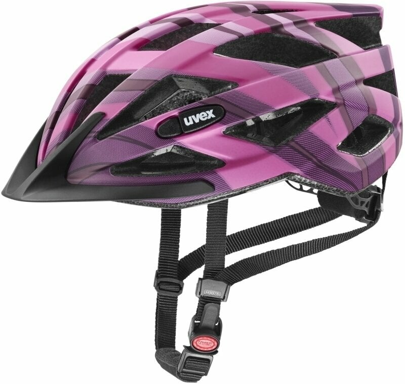 Levně UVEX Air Wing CC Plum/Pink 52-57 Cyklistická helma