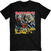 Camiseta de manga corta Iron Maiden Camiseta de manga corta Number Of The Beast Unisex Black S