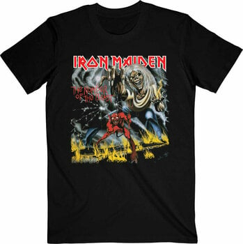 Skjorte Iron Maiden Skjorte Number Of The Beast Black M - 1