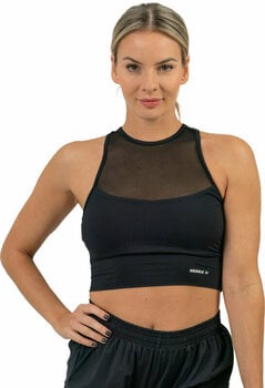 Fitness fehérnemű Nebbia FIT Activewear Padded Sports Bra Black XS Fitness fehérnemű - 1