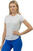 Träning T-shirt Nebbia FIT Activewear T-shirt “Airy” with Reflective Logo White L Träning T-shirt