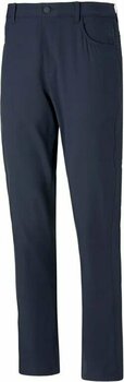 Trousers Puma Dealer 5 Pocket Pant Navy Blazer 34/32 - 1