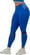 Nebbia FIT Activewear High-Waist Leggings Blue XS Fitness Trousers