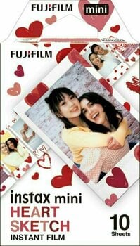 Papel fotográfico Fujifilm Instax Mini Hearts Papel fotográfico - 1