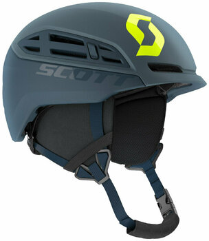 Lyžařská helma Scott Couloir Mountain Storm Grey/Ultralime Yellow L (59-61 cm) Lyžařská helma - 1