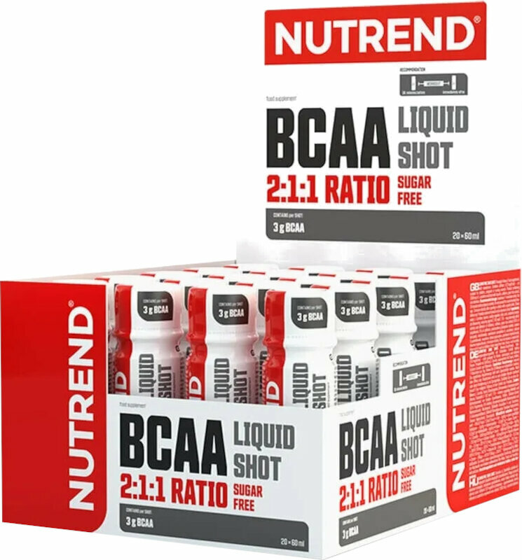 Amino Acid / BCAA NUTREND BCAA Liquid Shot 20 x 60 ml Amino Acid / BCAA