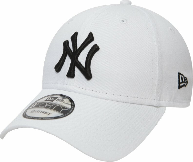 Șapcă New York Yankees 9Forty MLB League Basic White/Black UNI Șapcă
