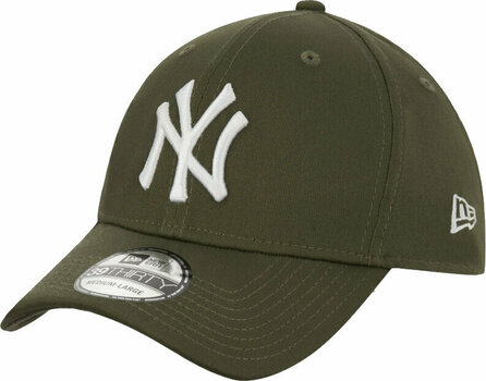 Καπέλο New York Yankees 39Thirty MLB League Essential Olive/White L/XL Καπέλο - 1